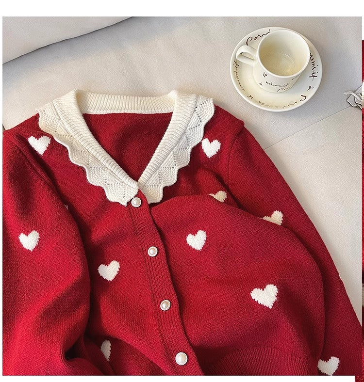 sweater jacket for women new design long-sleeved knitted cardigan S4905