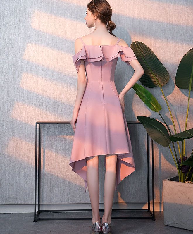 Simple V Neck Short Prom Dress, Homecoming Dress S3280