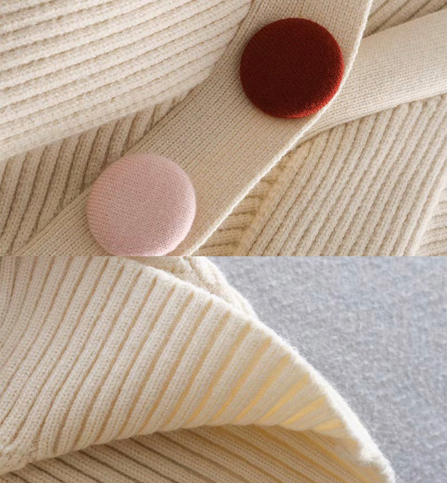 Sweater Simple Cardigan Long Sleeve Sweater S4380