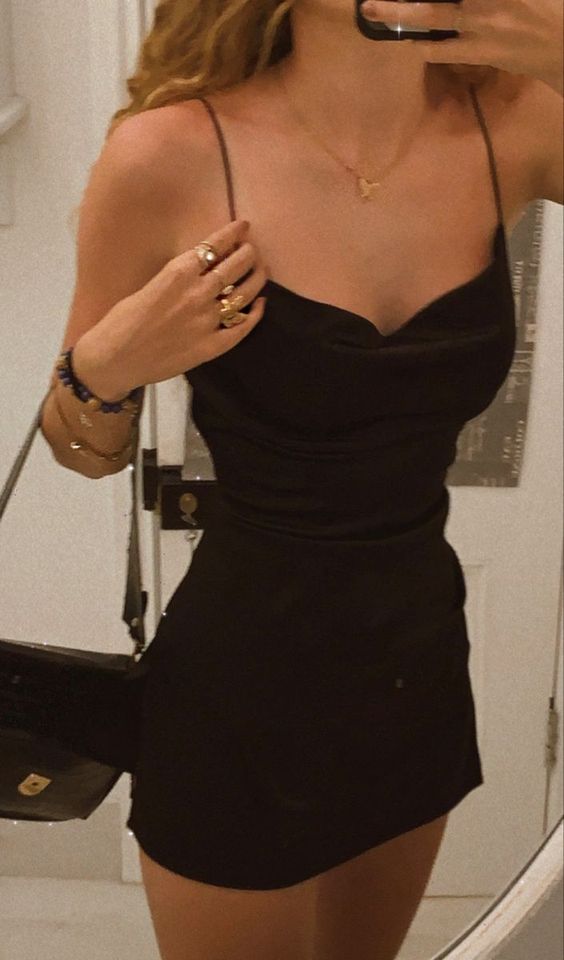 Black Short Party Prom Dress Elegant Evening Dresses S3367