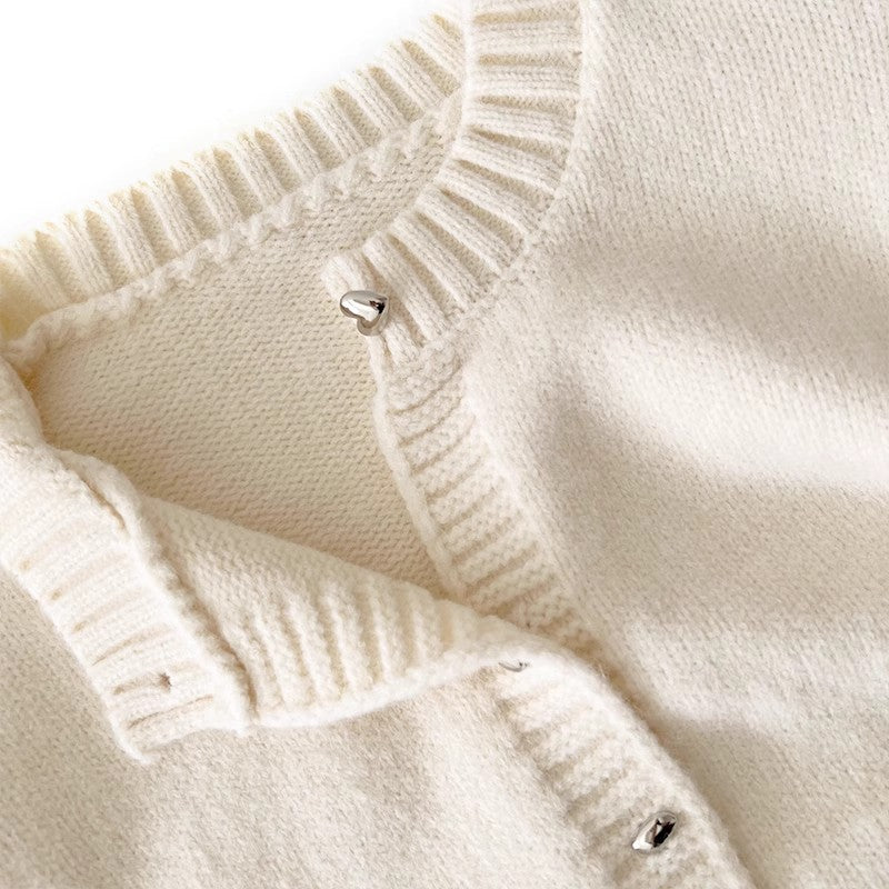 long-sleeved sweaters sweet soft short cardigan jackets S4748