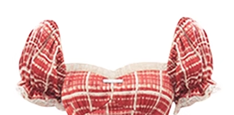 Summer new red plaid lace sweet hot girl skirt female waist sweet slim dress princess tutu skirt R0120