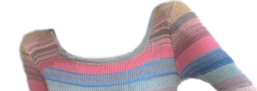 Pure desire hot girl long sleeve dress 2025 new rainbow stripes waist slim short skirt slim fit R0137