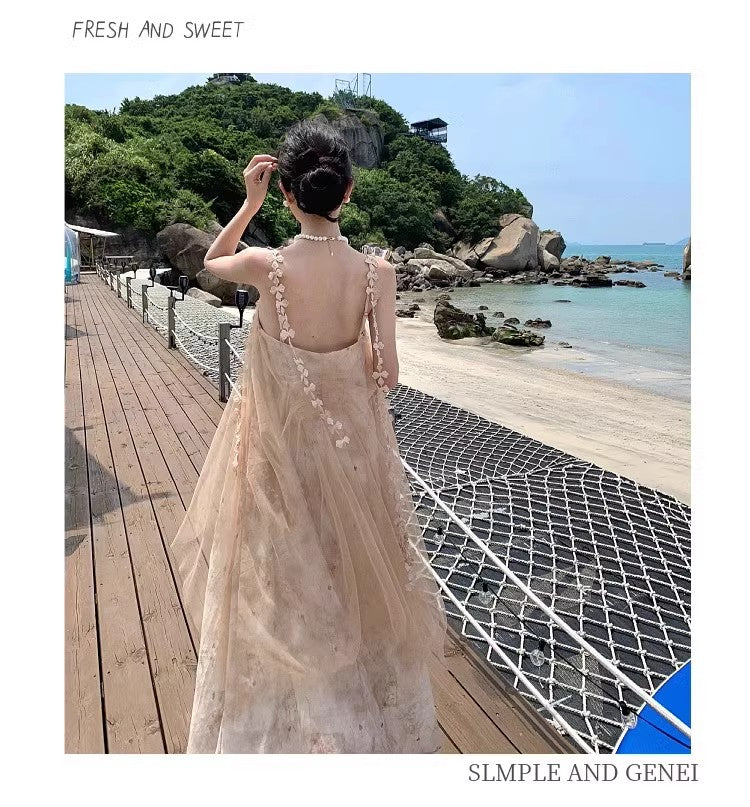 A Line Pink Long Stunning Evening Gown Party Prom Dress S7285