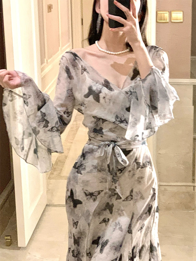 Summer dress long evening dress S5950