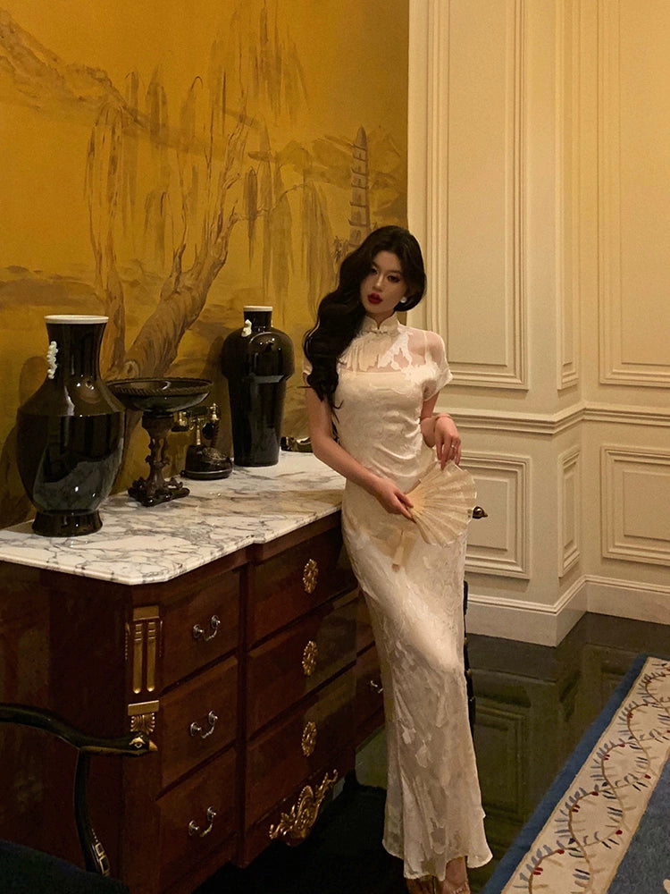 Cheongsam dress women new style party dress S5598