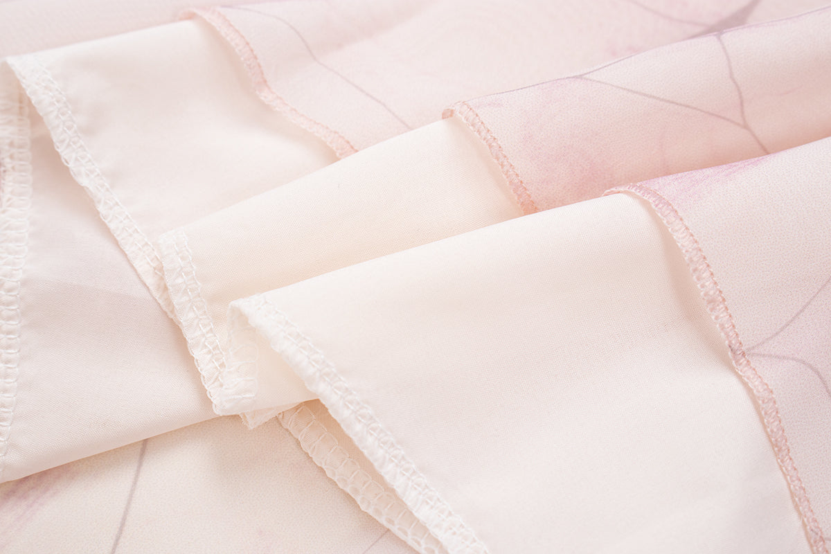 2025 new pink suspender dress ruffled fairy seaside long dress R0038