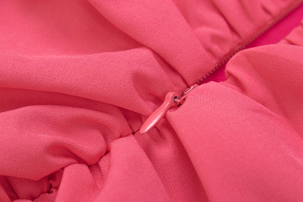 Hong Kong style suspender dress new style waist slimming long skirt temperament skirt R0155