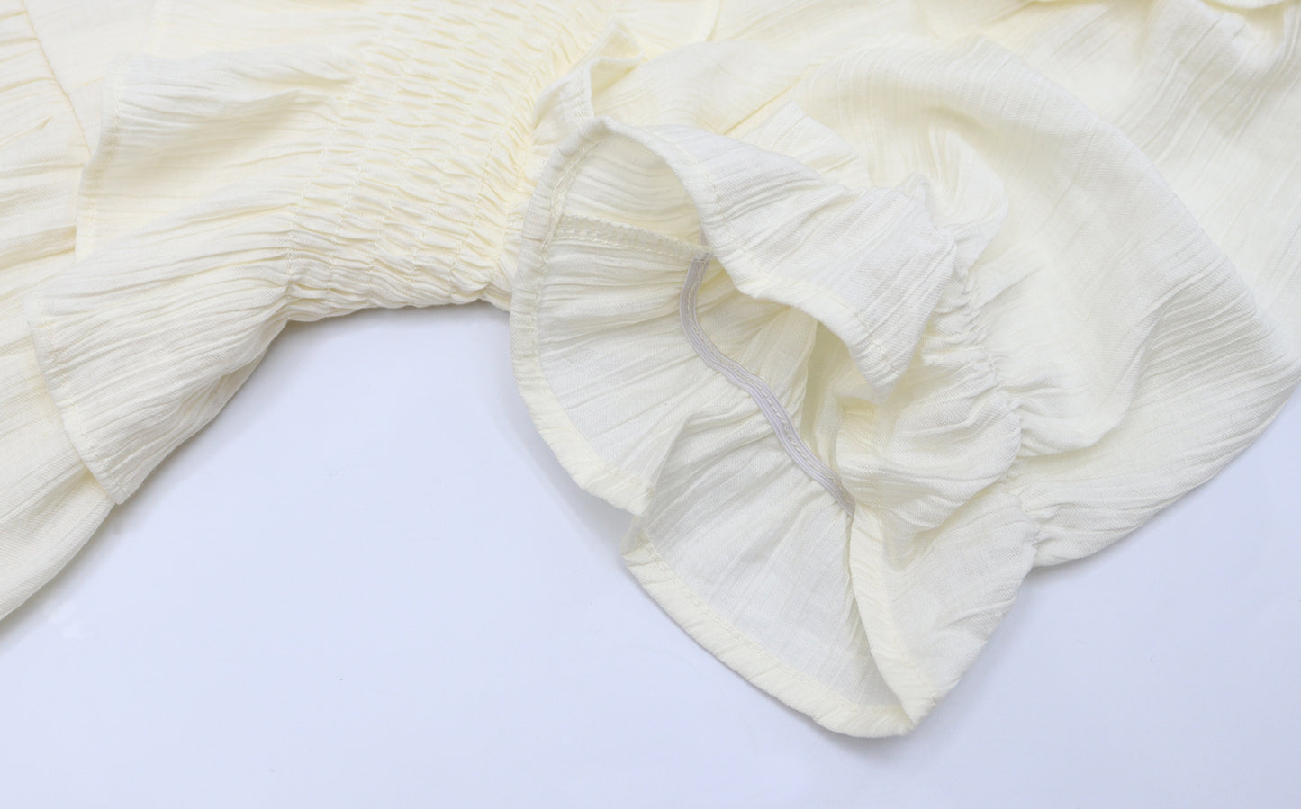 French bubble short sleeves one-shoulder dress retro sweet first love gentle long dress R0145