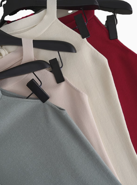 Pure and elegant dress with shoulder-cut design to show your slim figure and versatile long dress R0264