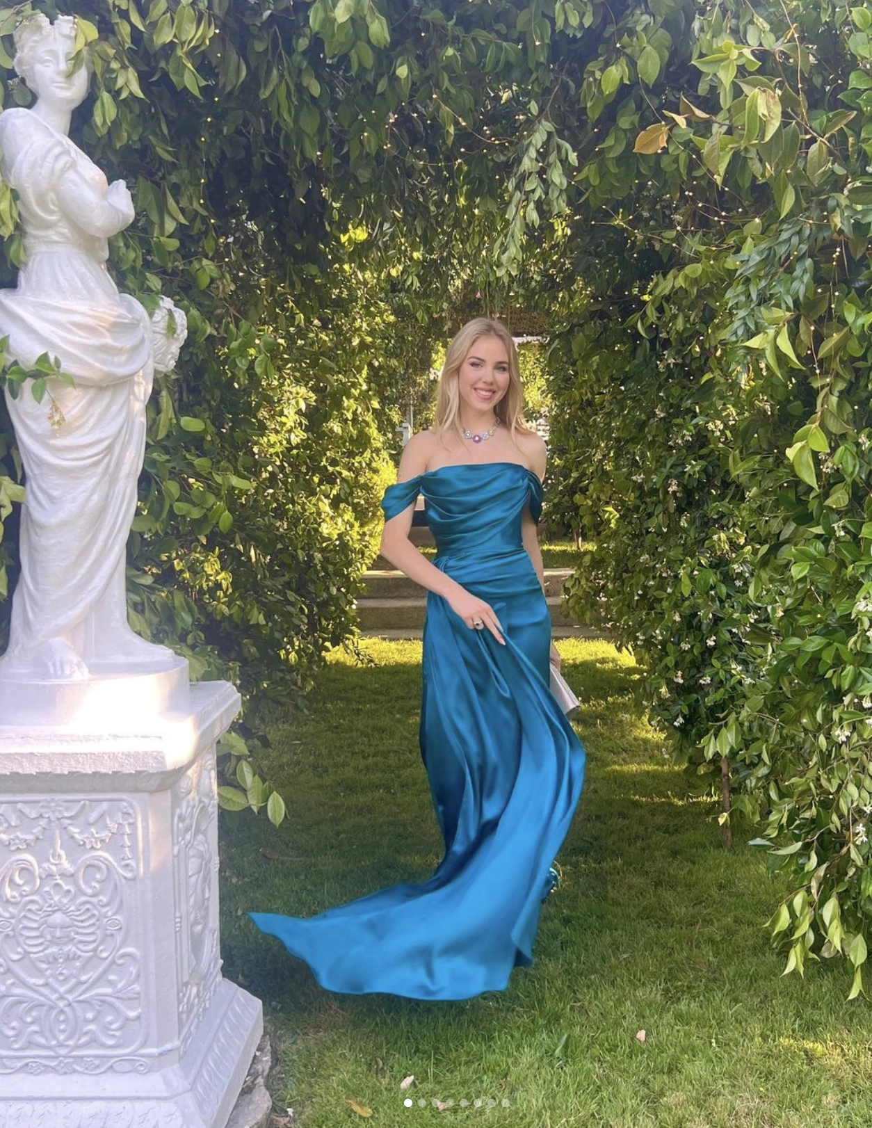 Off The Shoulder Prom Dress Long Evening Dress S5311