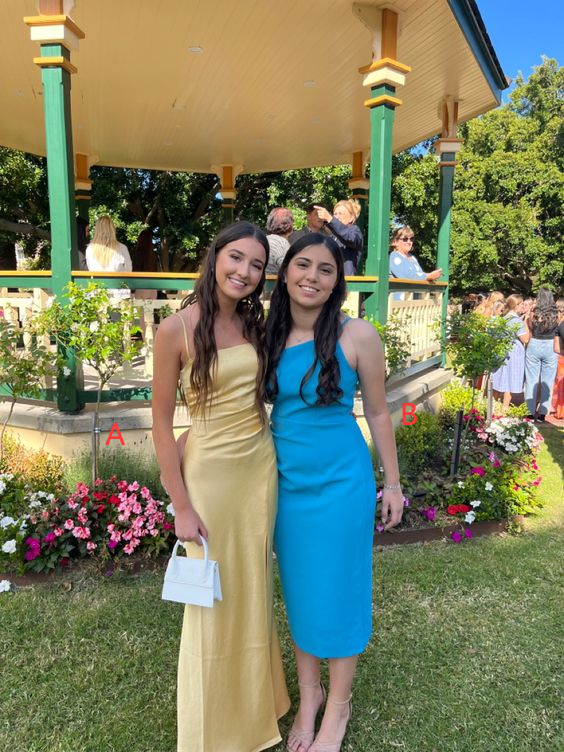 Spaghetti Straps Unique Formal Dress Long Prom Dresses S3267