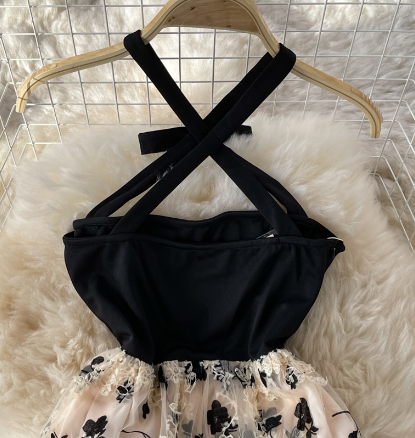 Cute Short Floral Dress Summer Dress S4950