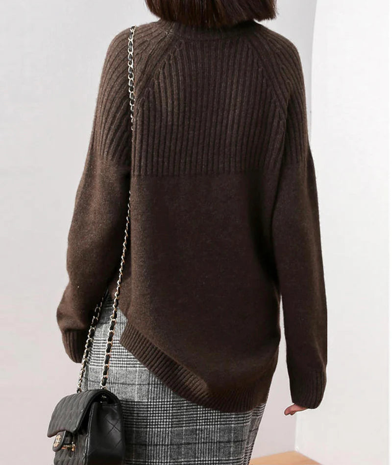 Sweater fashion turtleneck sweater S2521