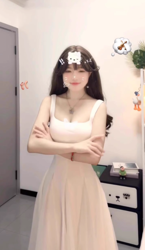 White suspender dress gentle temperament high-end dress waist A-line princess dress R0458