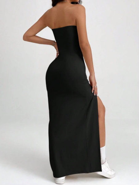 Black Mermaid Long Prom Dresses S3260