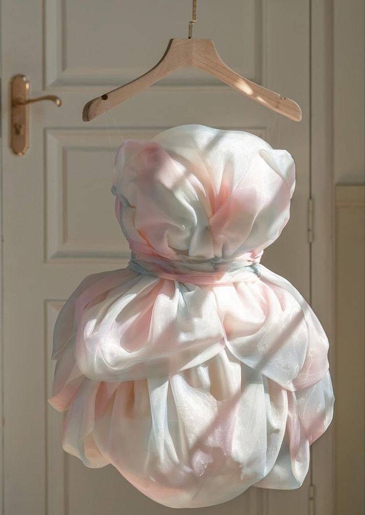 Colorful suspenders cute cloud-shaped skirt short skirt homecoming dress R3409