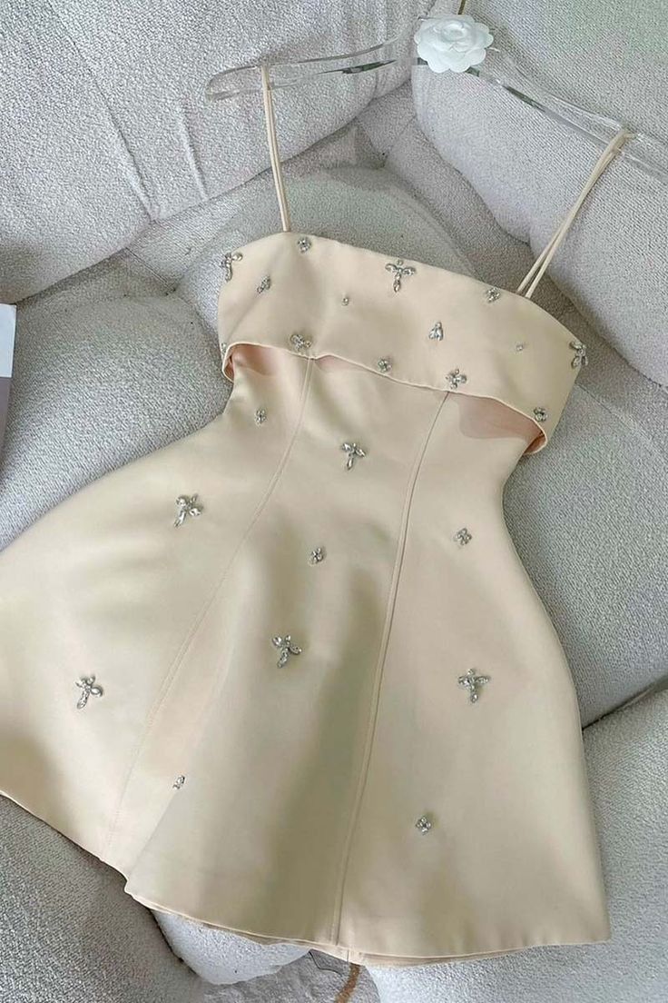 Pink suspenders slim fit skirt homecoming dress R2573