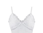 Pure hot girl style irregular hem slit dress romantic atmosphere slim lace suspender skirt R0105