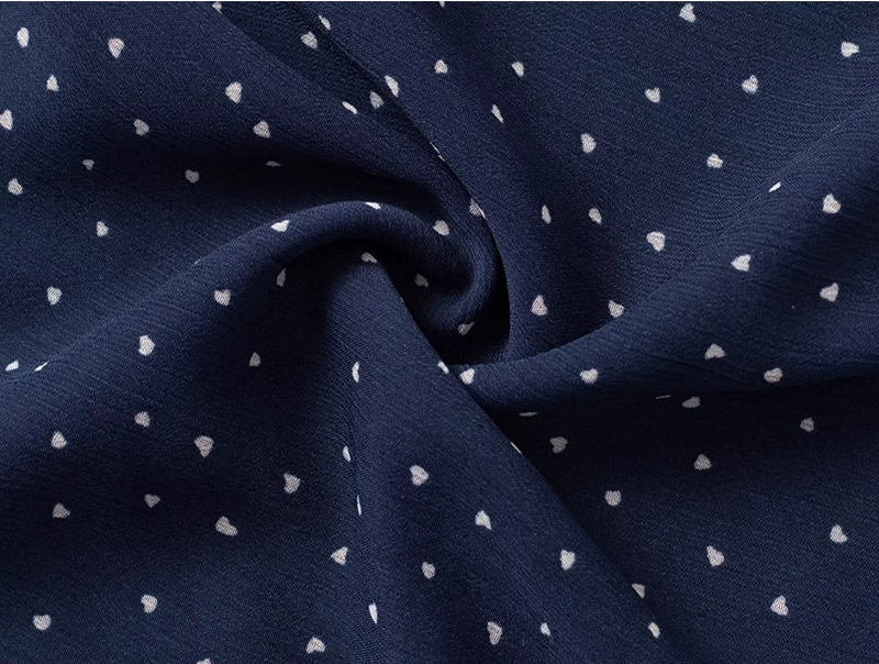 2025 Summer New Black Polka Dot Ruffled Small Flying Sleeve Midi Dress R0962