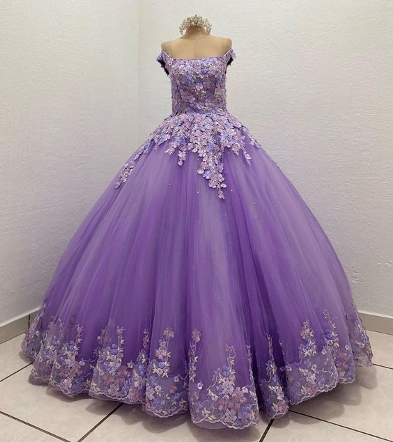 A line Ball Gown Prom Dresses Long Evening Gown S2384