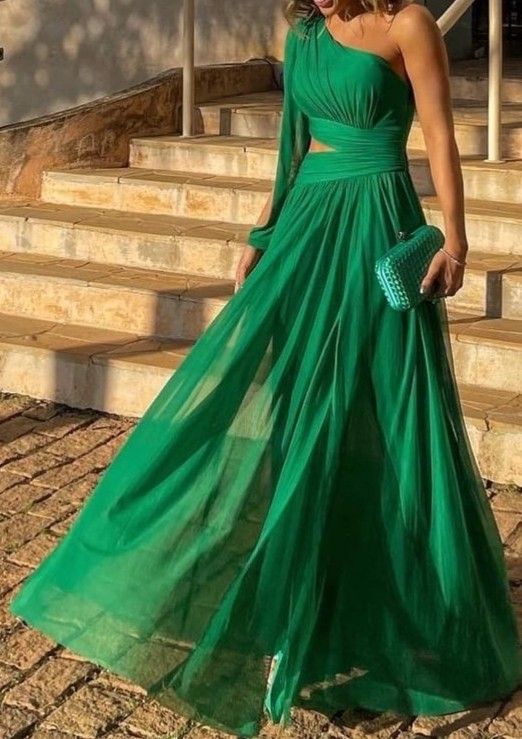 Fashion Green Prom Dresses, Sexy Evening Dress S2320
