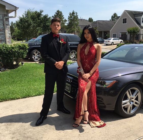 Red Long Prom Dresses Formal Evening Dresses S2231