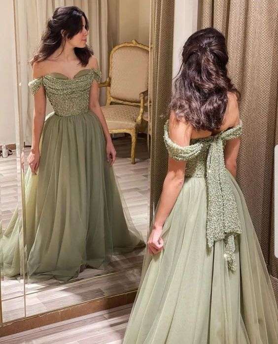 Gorgeous Prom Dress Long Evening Gowns S1202