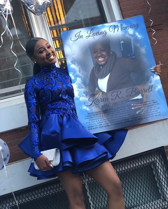 Royal Blue Dress Short Hoco Dress Sexy Party Homecoming Dresses S1399