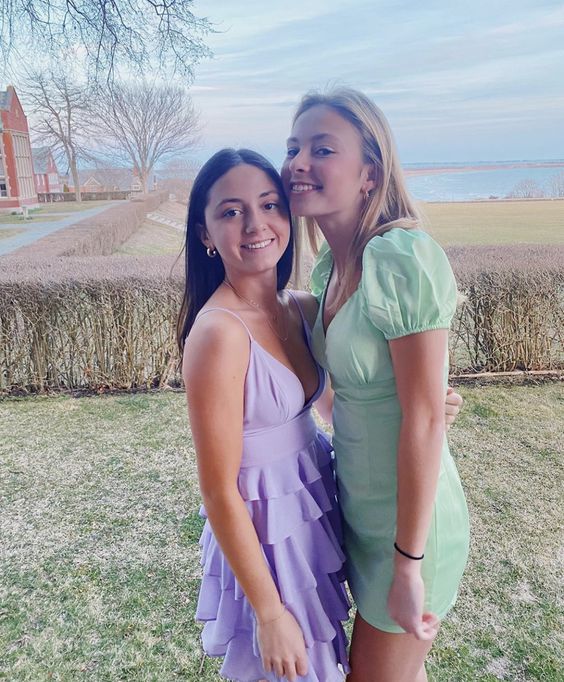 New Arrival Short Purple Prom Dress, Evening Dress S987