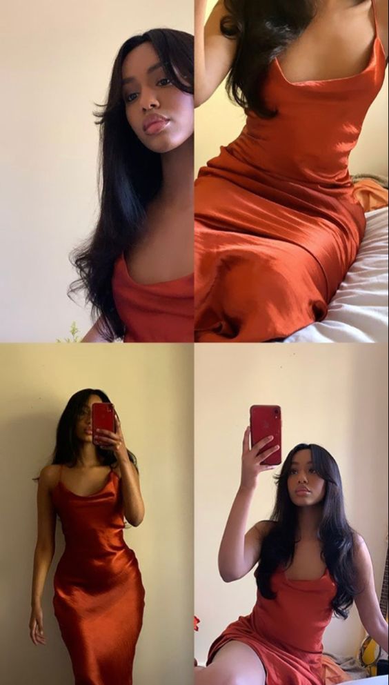 Sheath Orange Prom Dress Homecoming Dresses S1606