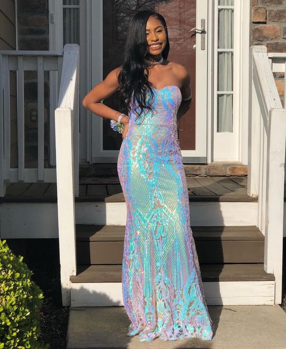 Mermaid Evening Dress Fashion Prom Dress S1661