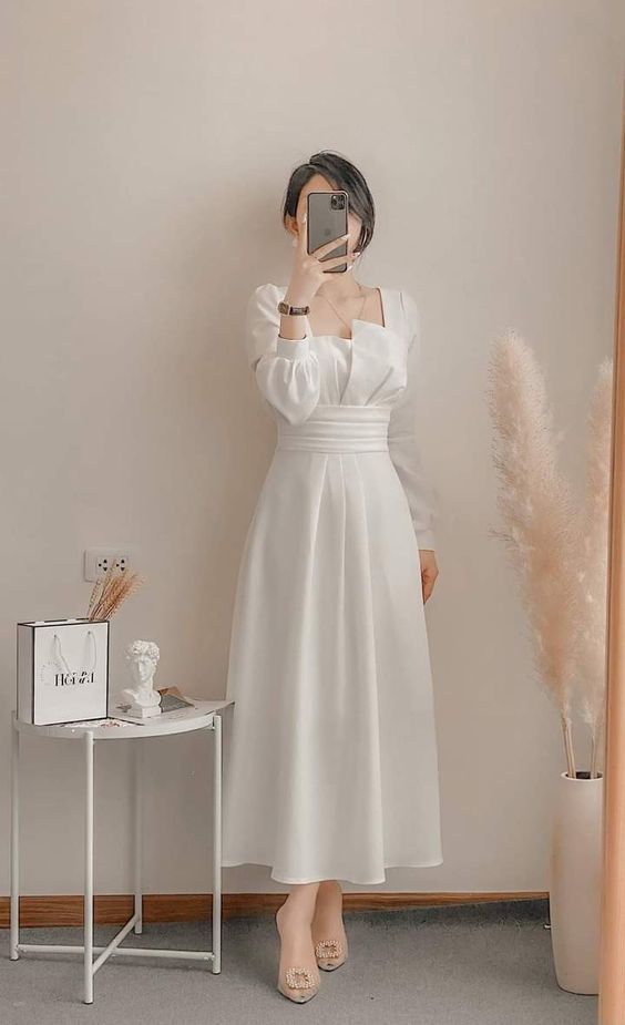 White Long Fashion Party Gowns Prom Dresses S2192