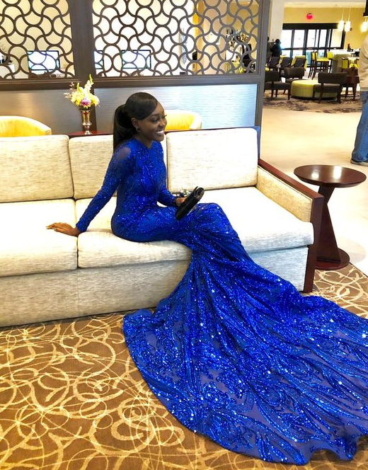 Royal Blue Prom Dresses, Formal Graduation Dresses S1291