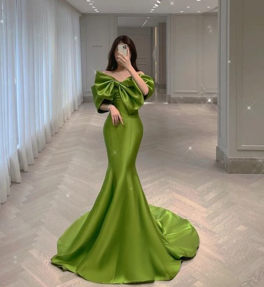 Mermaid Long Prom Dresses, Mermaid Formal Dresses,Evening Dresses S1790