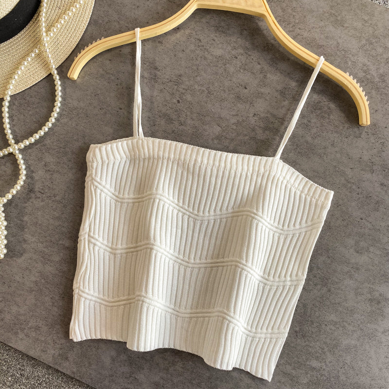 Cute striped crop top S277