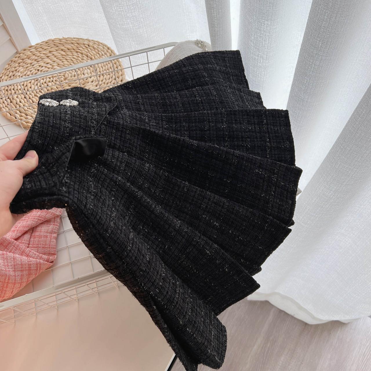 Cute A line pleated skirt S422