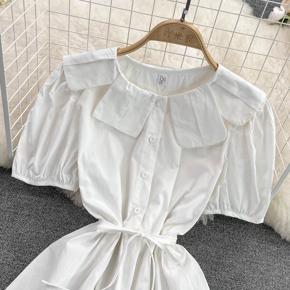 Cute A line short dress fashion girl dress S391