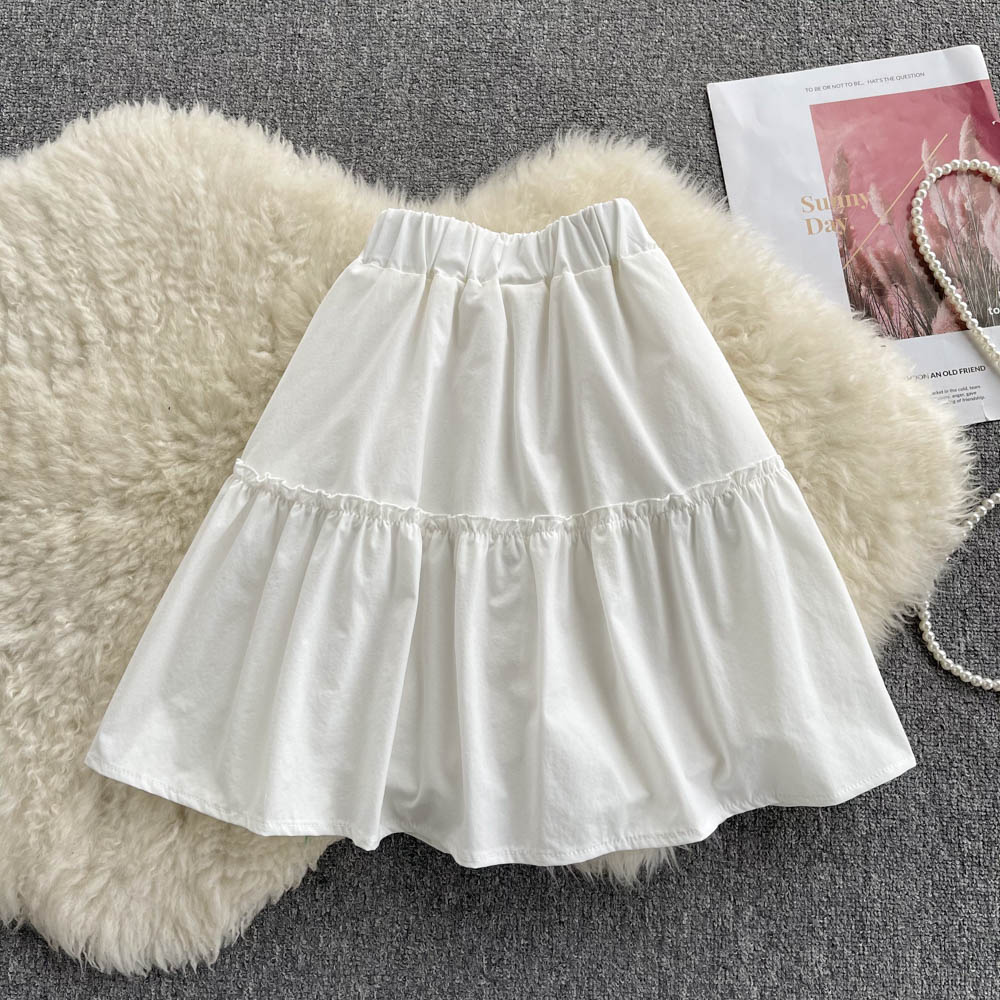 Cute A line flower skirt S435