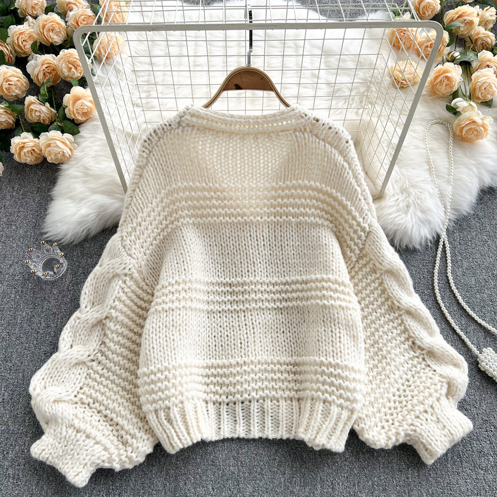 Cute cardigan strawberry sweater S599