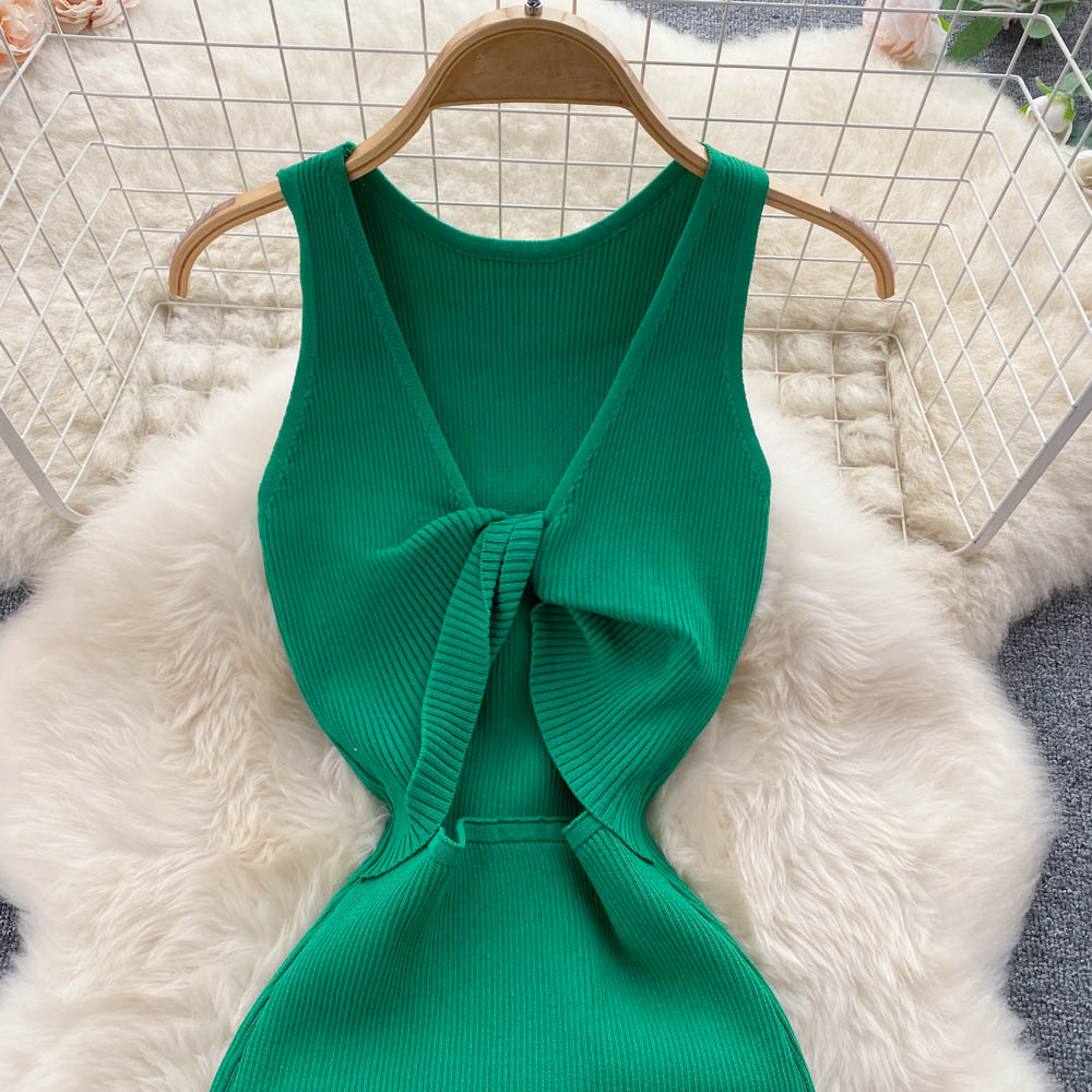 Sexy knitted dress S321