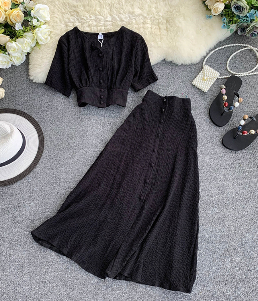 Two-piece dress summer dress   S21