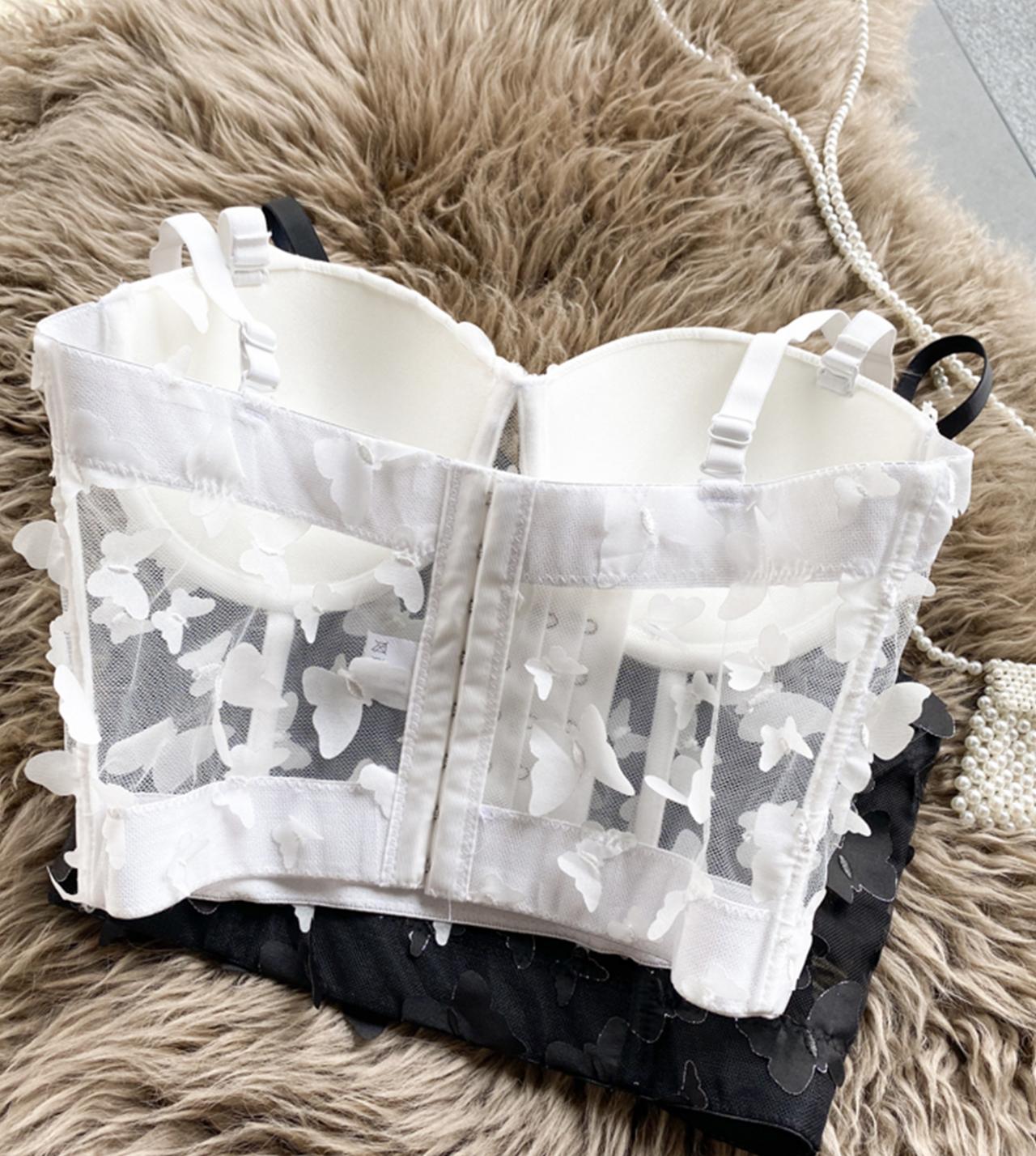 Cute 3D butterfly vest S35