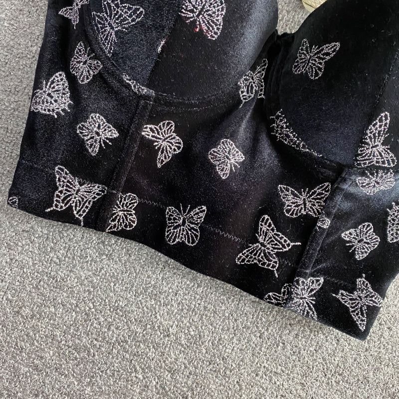 Cute lace corset tops S281