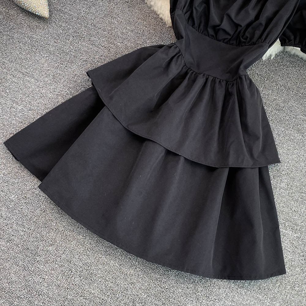 Cute A line short dress fashion girl dress S316