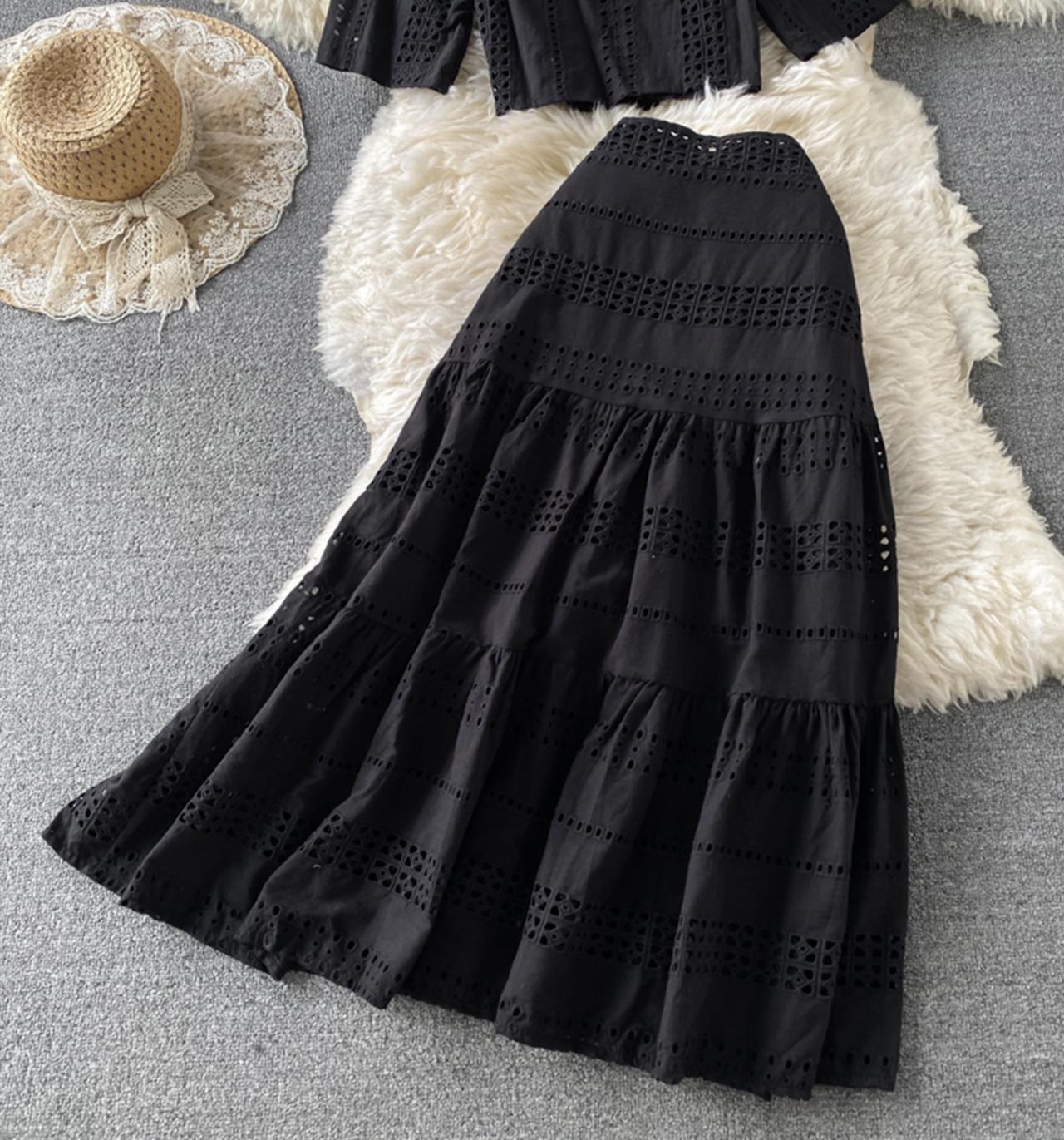Cute A line two pieces dress fashion dress S08