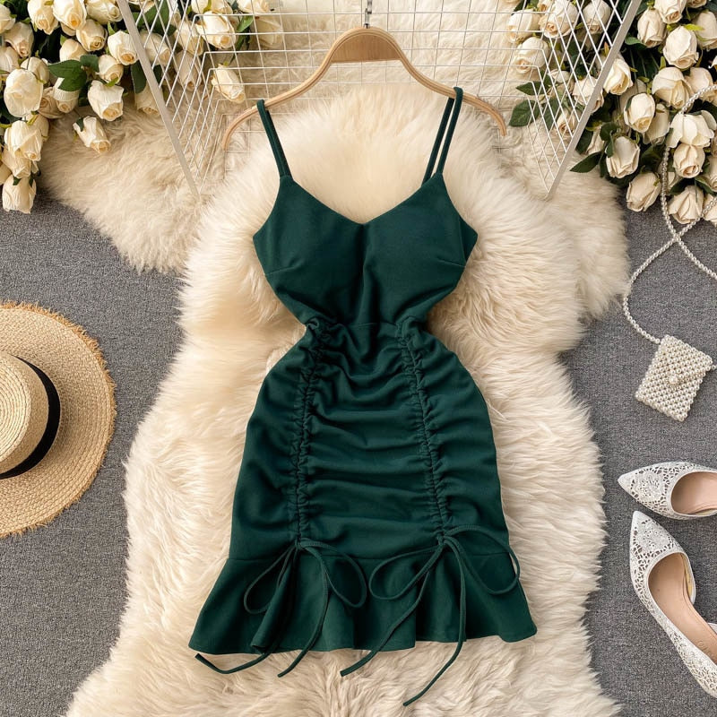 Sexy V-neck Spaghetti Strap S568