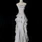 Long Stunning Evening Gowns New Arrive Gray Sexy Prom Party Dresses   S6918