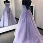 Ivory Long Prom Dress     S1900