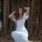 Off Shoulder Evening Dresses Prom Party Gown     S6908